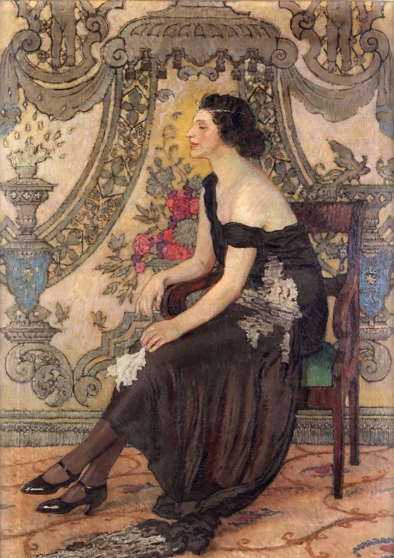 Ritratto di Róża Saronu - 1923, Muzeum Narodowe w Krakowie